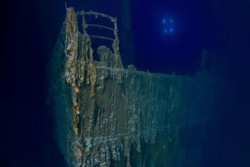 Striking images reveal depths of Titanic’s slow decay