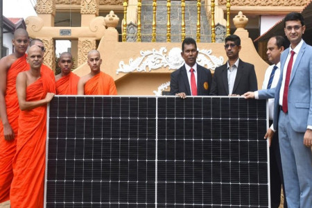 India donates solar rooftop systems to religious places in Sri Lanka