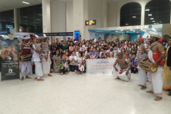 93-member Japanese tourist group arrives in the island