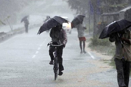 Heavy showers of 100 mm, strong winds on the cards